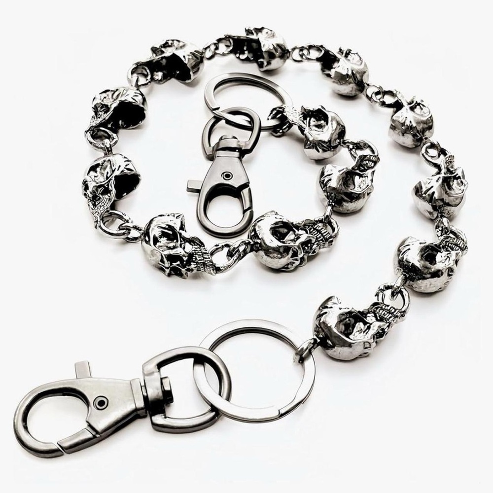 Skull Wallet/Jean Chain